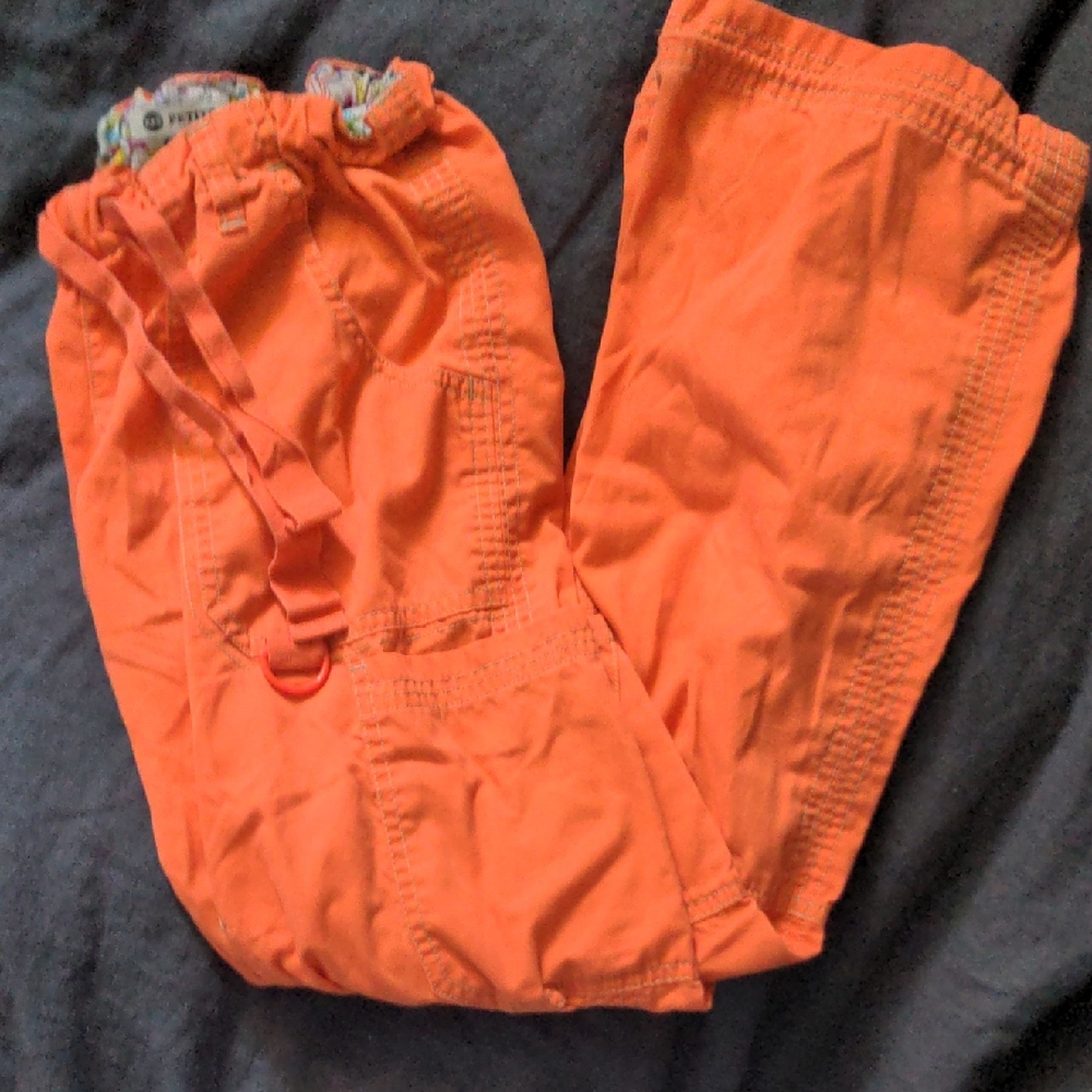 Koi Lindsey cargo scrubs Orange
